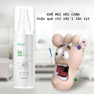 Xịt khử mùi giày, tất, tủ giày hàng nội địa trung hương bạc hà công nghệ nano bạc Cope88