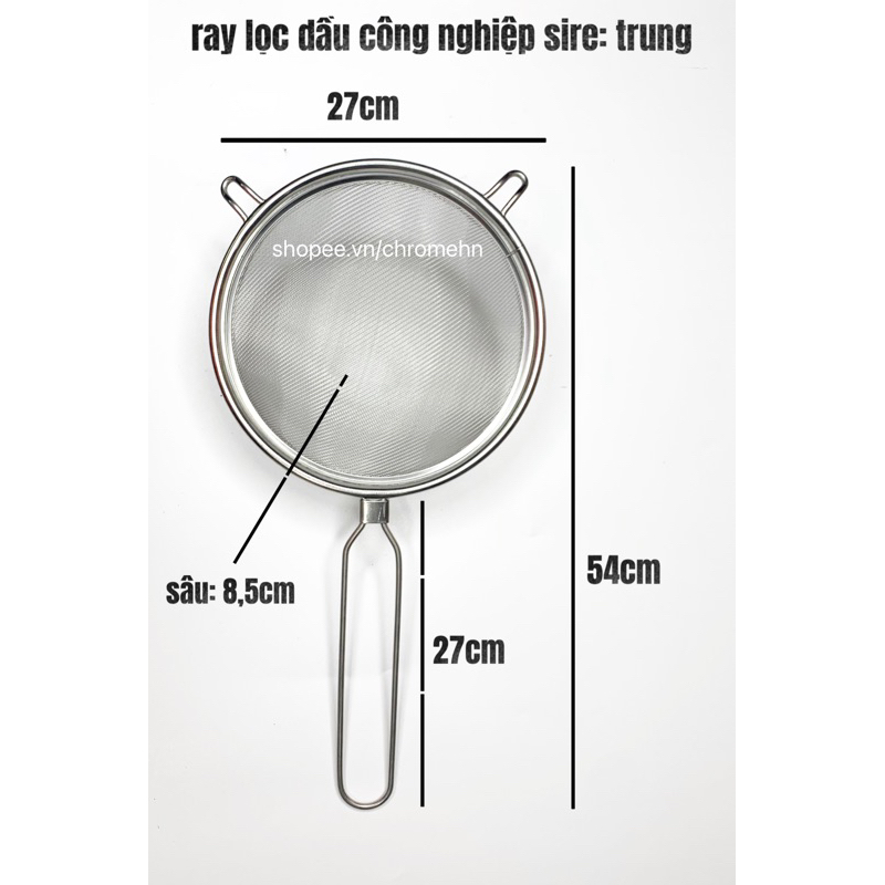 rây lọc thức ăn to, vợt lọc cặn dầu công nghiệp | Shopee Việt Nam