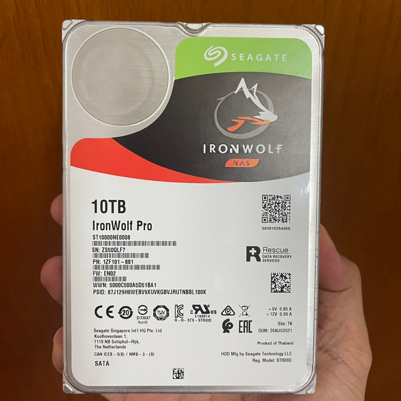 Ổ Cứng Hdd Chuyên Nas Seagate Ironwolf Pro 10tb Shopee Việt Nam 0371