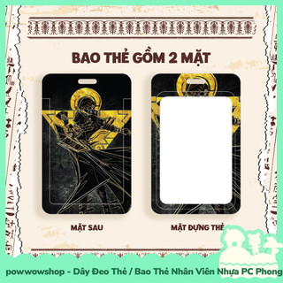 [Sẵn VN - Hỏa Tốc] Dây Đeo Thẻ / Bao Thẻ Nhân Viên Nhựa ABS Phong Cách Yu-Gi-Oh! Yugi Ai Cập Egypt