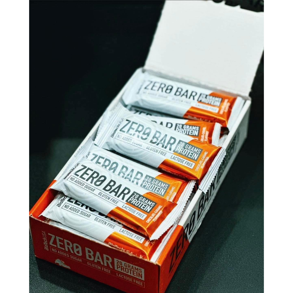 [Chính hãng] Bánh Bar Ăn Kiêng Myprotein Zero Bar BiotechUSA Bổ Sung