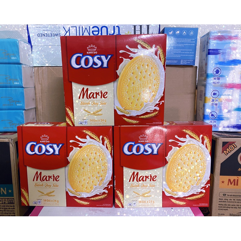 Bánh Quy Sữa Cosy Marie 336g ( 14 Gói X 24g ) | Shopee Việt Nam