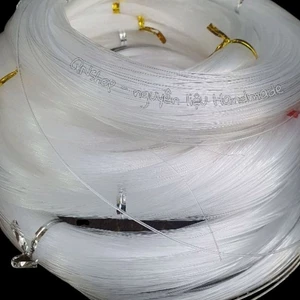5 Cuộn dây cước trong không co giãn 0.4 - 1.0mm dùng để xâu hạt, dây đan túi, câu cá, làm hoa... QNshop Handmade