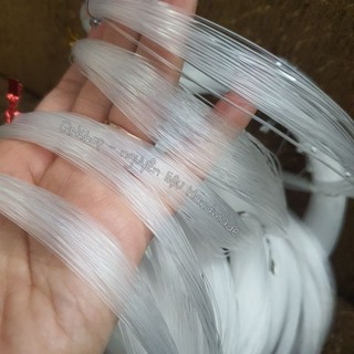 5 Cuộn dây cước trong không co giãn 0.4 - 1.0mm dùng để xâu hạt, dây đan túi, câu cá, làm hoa... QNshop Handmade