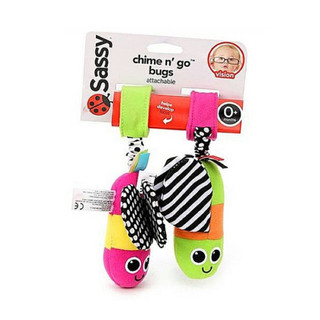 Lục Lạc Đồ Chơi Treo Cũi Xe Đẩy Sassy Chime n’ Go Bugs