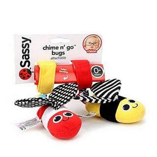 Lục Lạc Đồ Chơi Treo Cũi Xe Đẩy Sassy Chime n’ Go Bugs
