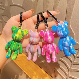 Móc Khóa Bearbrick Đổ Màu tặng người yêu+ tặng kèm dụng cụ
