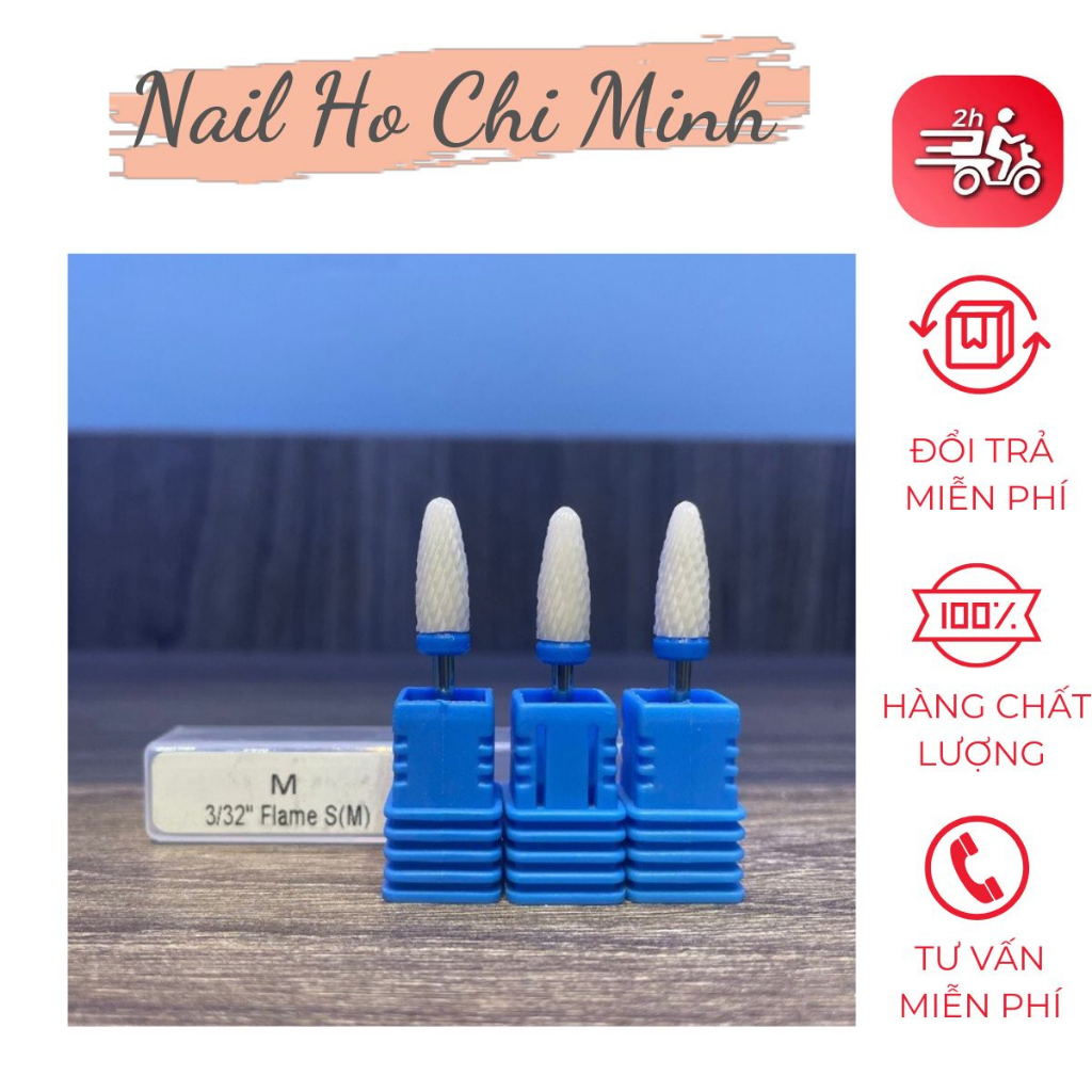 [Sản phẩm mới]Đầu mài sứ dũa phá móng chuyên nghiệp
