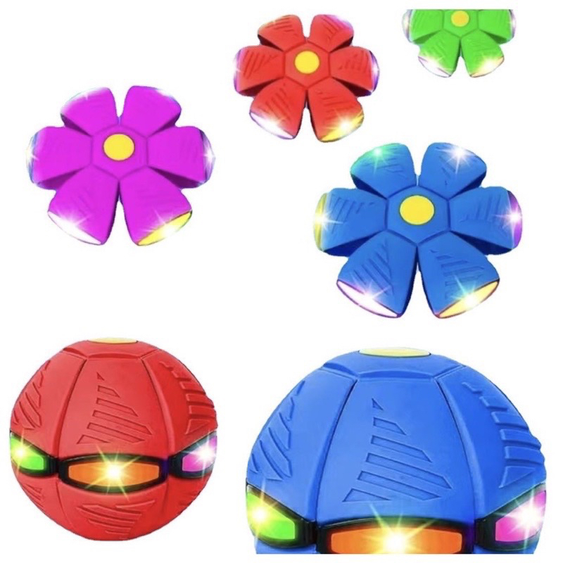 bóng ma thuật đĩa bay ufo tự nảy có đèn led siêu sáng cho trẻ em