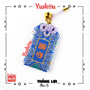 Túi Phước Yushou Thắng Lợi Mẫu 6 - Kiểu Omamori Nhật, Có sẵn, Quà tặng ý nghĩa.