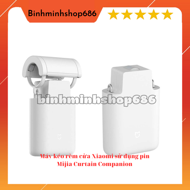 Máy kéo rèm cửa Xiaomi sử dụng pin Mijia Curtain Companion, động cơ rèm ...