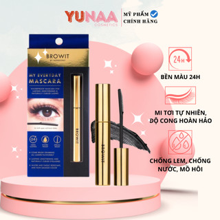 [Y099] Mascara NongChat Browit Thái Lan dày, dài mi, không lem, không trôi, không vón cục - chuyên dụng cho makeup