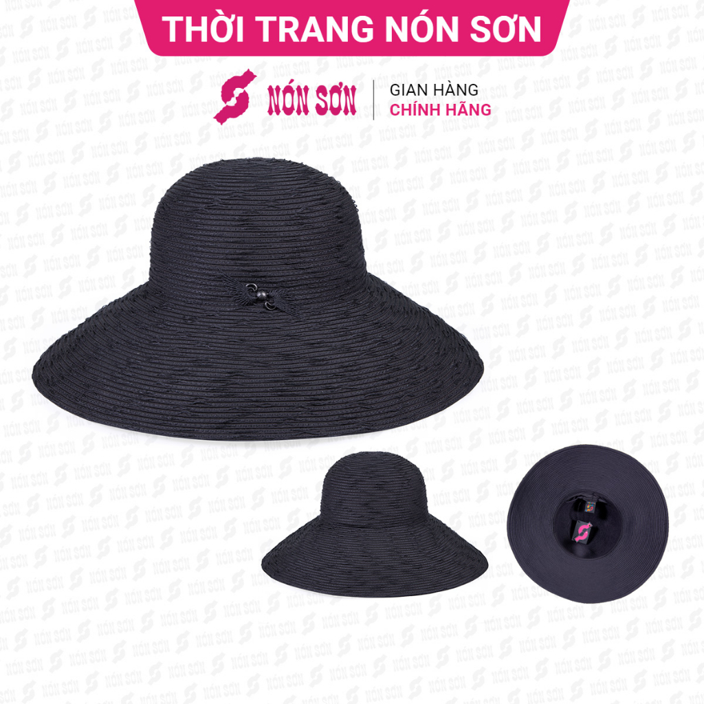 Mũ vành thời trang NÓN SƠN-XH001-80-ĐN1