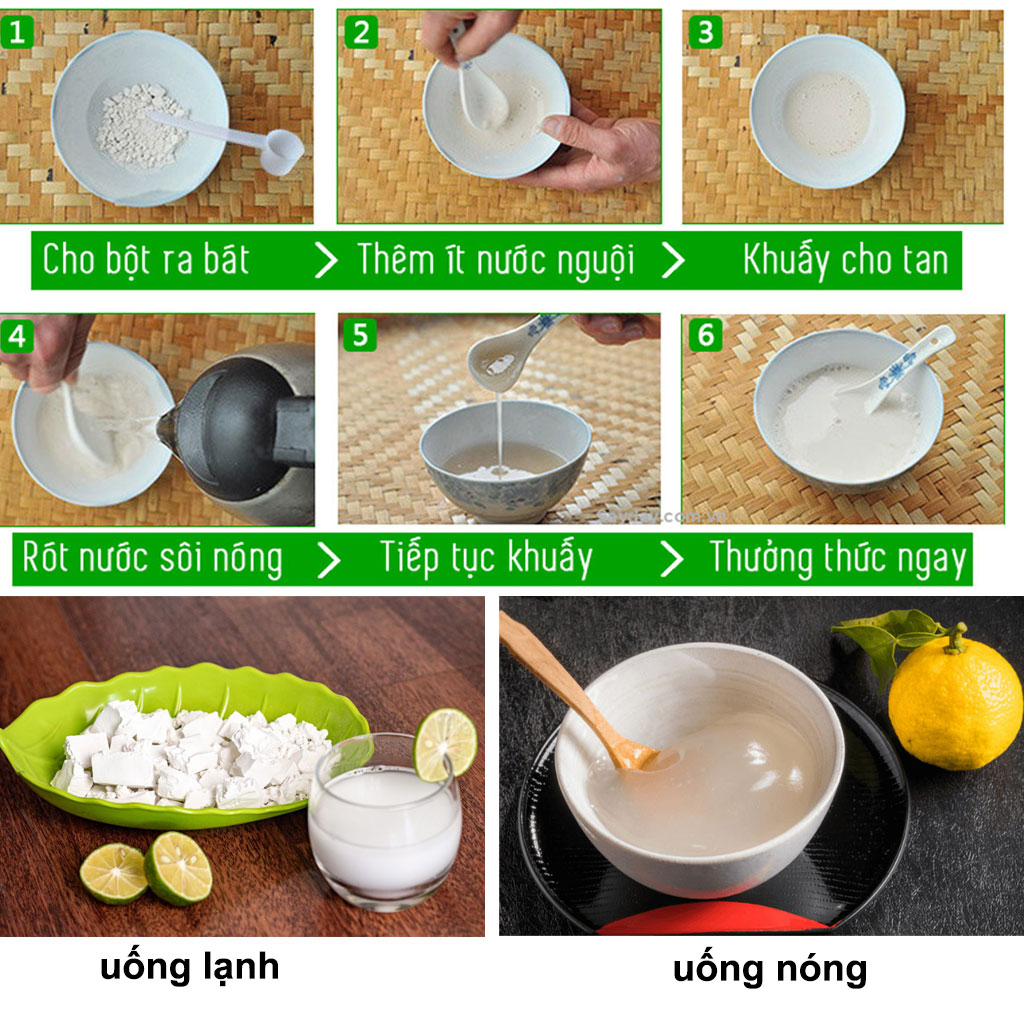 Ảnh Bột sắn dây nguyên chất TABAHA 300g không pha trộn 2