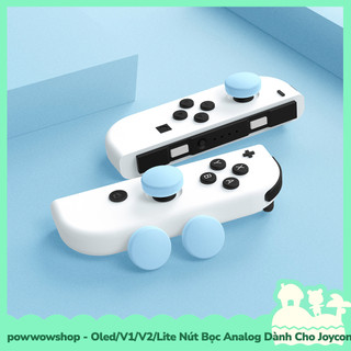 [Sẵn VN - Hỏa Tốc] OLED/V1/V2/Lite Nút Bọc Analog Joycon Trơn Màu Dành Cho Joycon Của Máy Chơi Game Nintendo Switch