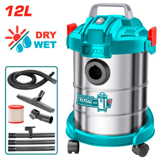 TOTAL Máy hút bụi 12L KHÔ ƯỚT 800W TVC14122