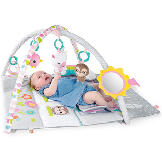 Thảm Nhạc Nằm Chơi 4in1 Khám Phá Giác Quan Vận Động Cho Bé - Bright Starts Floors of Fun Activity Gym & Dollhouse