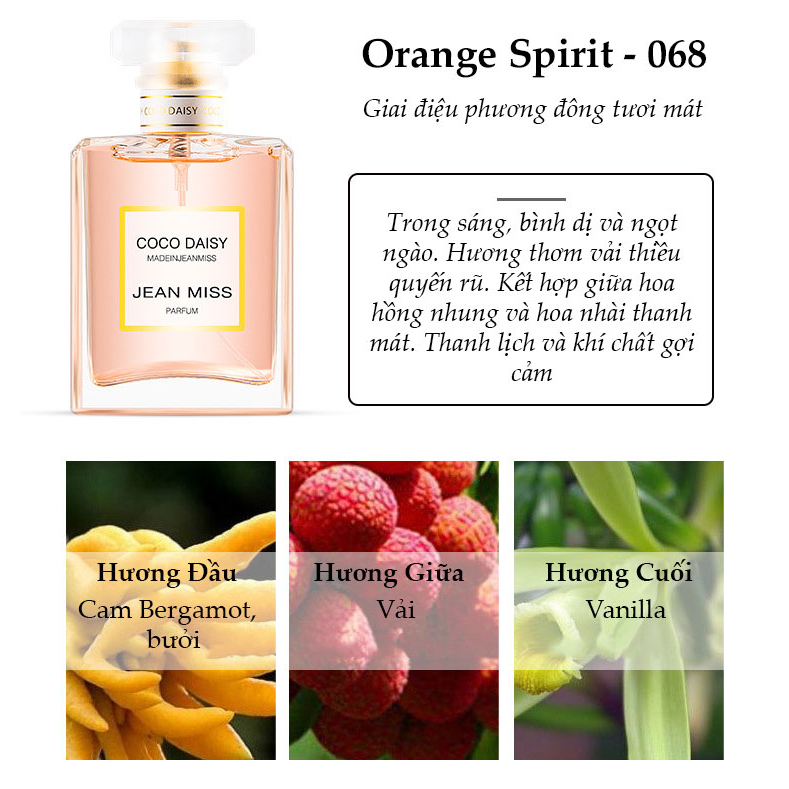 Giá Xả hàng] Set chai Nước Hoa Nữ, Dầu Thơm Mùi Ngọt Coco Daisy