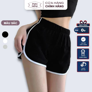 Quần Đùi Nữ Mặc Nhà Short Nữ Tập Gym Yoga P2HNEW QN01