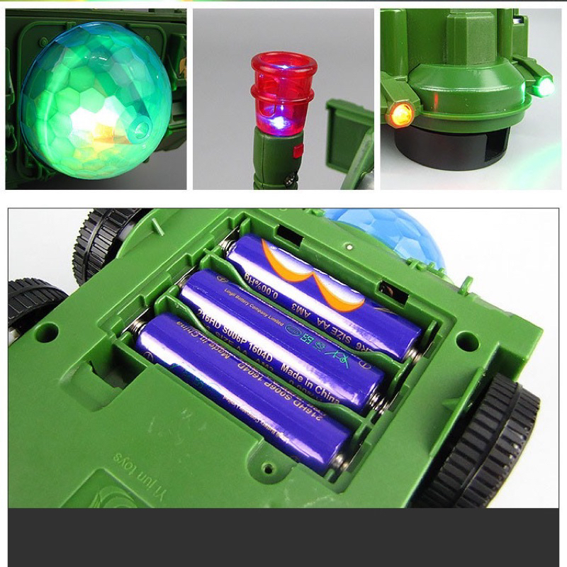 XE TĂNG BIẾN HÌNH ROBOT PIN ĐỒ CHƠI cho bé 3 tuổi