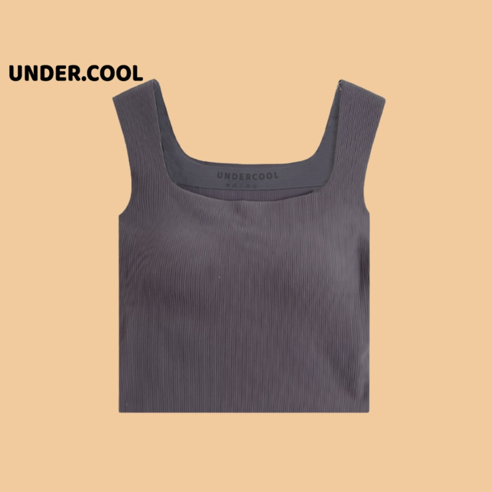 Áo ba lỗ Sát Nách Form Rộng UNDERCOOL màu trơn không đường may giữ phom đẹp Thời Trang Mùa Hè Cho Nữ ABL01