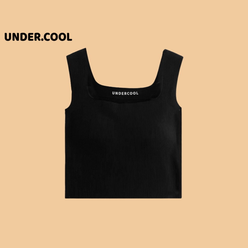 Áo ba lỗ Sát Nách Form Rộng UNDERCOOL màu trơn không đường may giữ phom đẹp Thời Trang Mùa Hè Cho Nữ ABL01