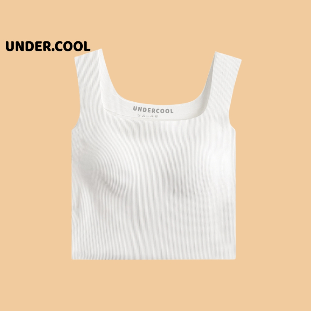 Áo ba lỗ Sát Nách Form Rộng UNDERCOOL màu trơn không đường may giữ phom đẹp Thời Trang Mùa Hè Cho Nữ ABL01
