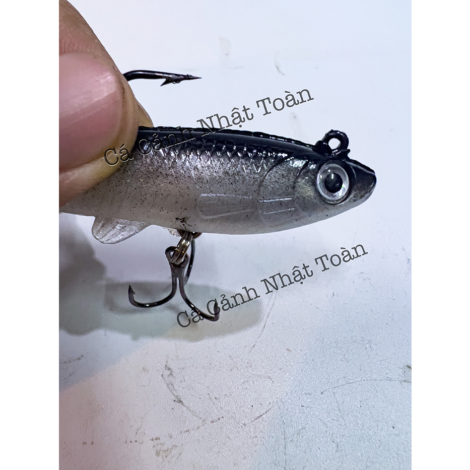 MỒI MỀM CÂU LURE CÓ LƯỠI LURE CÁ LÓC, CÁ CHẺM
