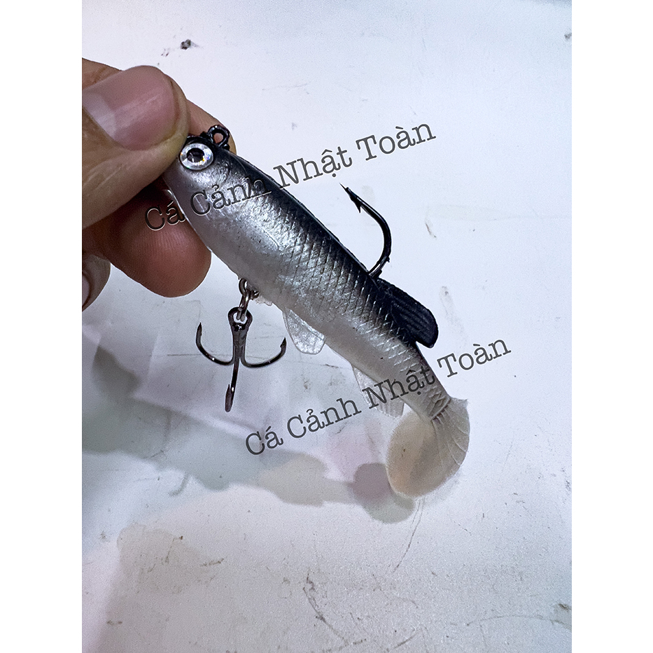 MỒI MỀM CÂU LURE CÓ LƯỠI LURE CÁ LÓC, CÁ CHẺM