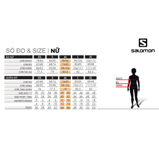 Quần Bó Thể Thao Nữ Salomon Agile Long Tight W - L38279600 - L40126000
