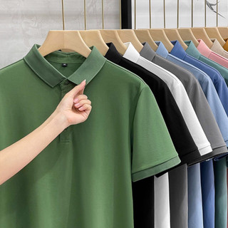 Áo thun nam POLO trơn vải cá sấu cao cấp ngắn tay cực sang trọng