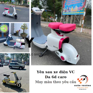 yên sau xe điện VC, K1