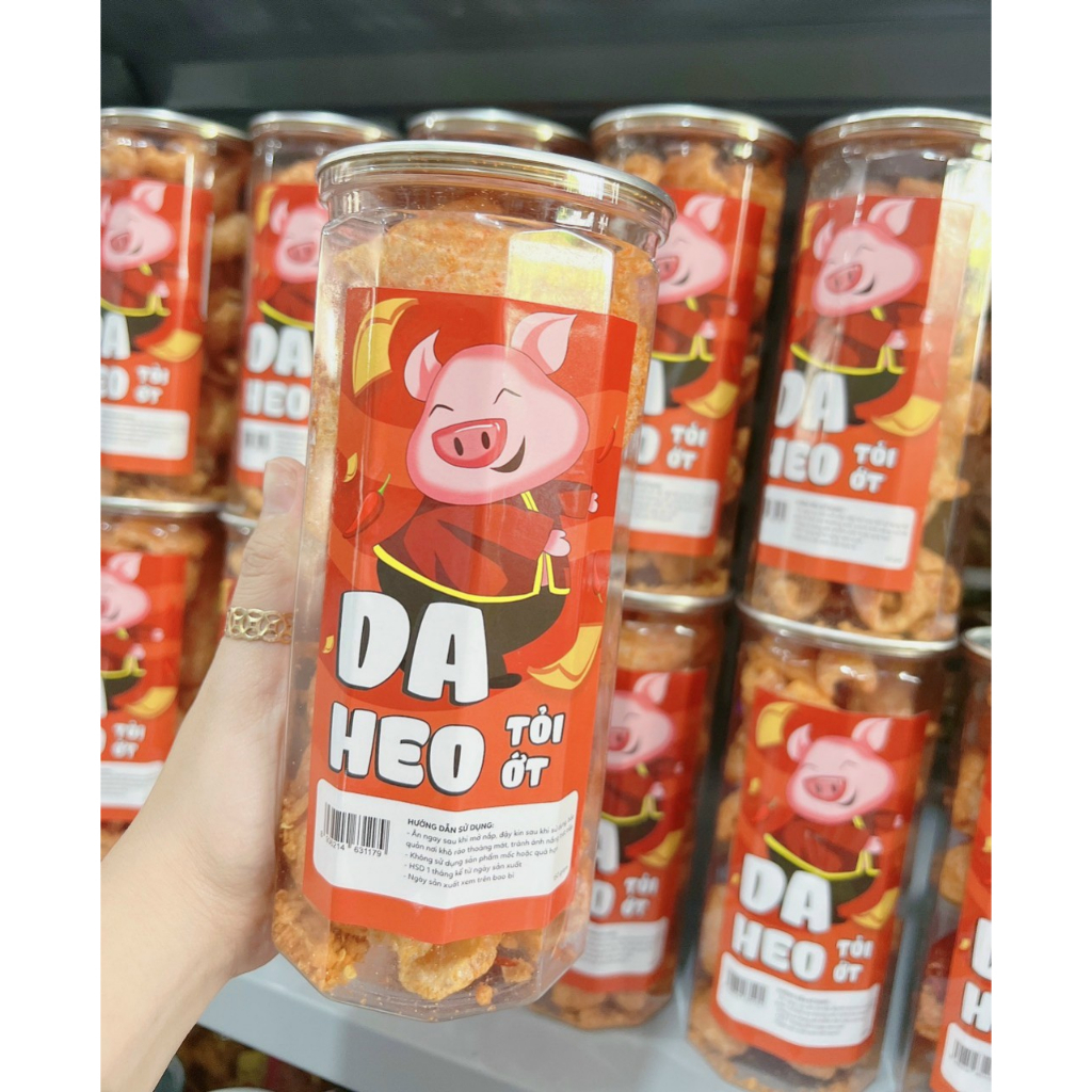 Da Heo Tỏi Ớt Chiên Giòn Măm Măm Hộp 150g Đồ ăn Vặt Siêu Ngon Shopee Việt Nam 2478