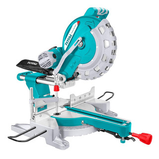 Máy Cắt Nhôm TOTAL TS42183057 2400W Lưỡi 305mm Ray Trượt Kép Máy Cắt Góc Đa Năng Cắt Nhôm Gỗ Nhựa