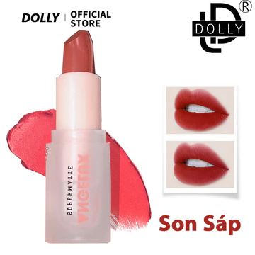 Son sáp lì Dolly Angelux full 12 màu, son môi chính hãng, son lì không trôi