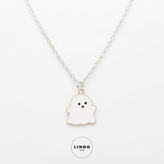 Dây chuyền Con Ma Dễ Thương LINDO, Dây chuyển Thời Trang Thích Hợp Đeo Nhiều Dịp