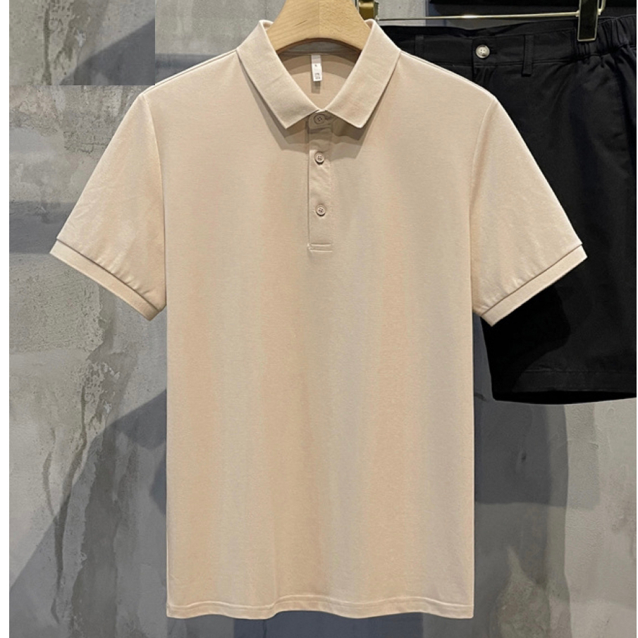 Áo Thun Polo Trơn Nam Chất Vải Cotton Thông Thoáng, Nhẹ Êm, Mềm Mịn Dành Cho Nam