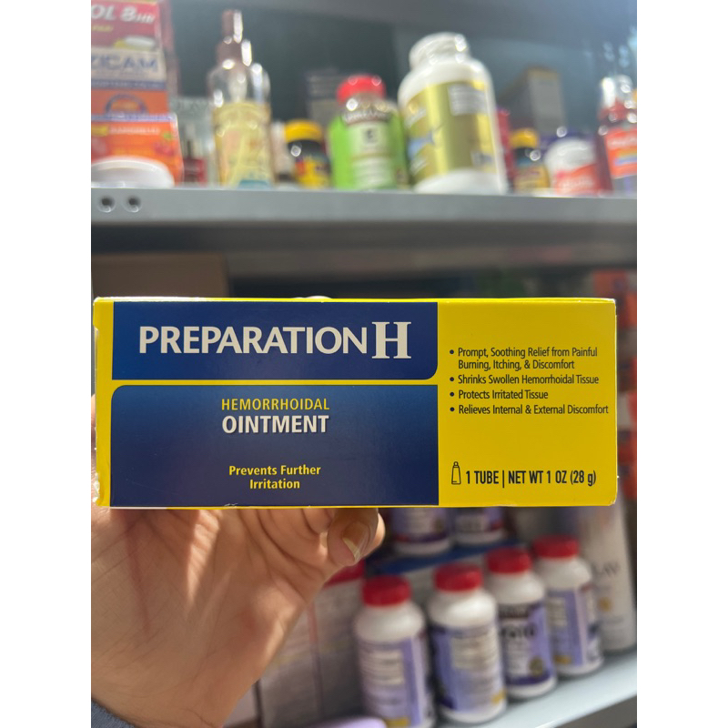 Kem bôi Preparation H Hemorrhoidal Ointment 28g tuýp | Shopee Việt Nam