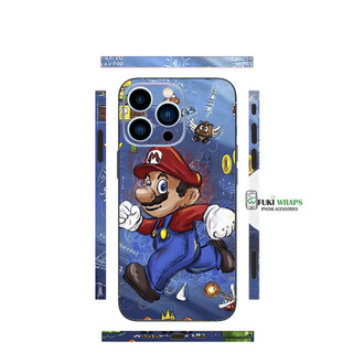 Tấm dán Skin Mặt Sau Mario MS02 FULL VIỀN 14 pro max , 13 pro max , 12 pro max , 11 pro max , xs max - FukiShop