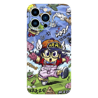 Tấm dán Skin Mặt Sau Arale Girl FULL VIỀN 14 pro max , 13 pro max , 12 pro max , 11 pro max , xs max - FukiShop