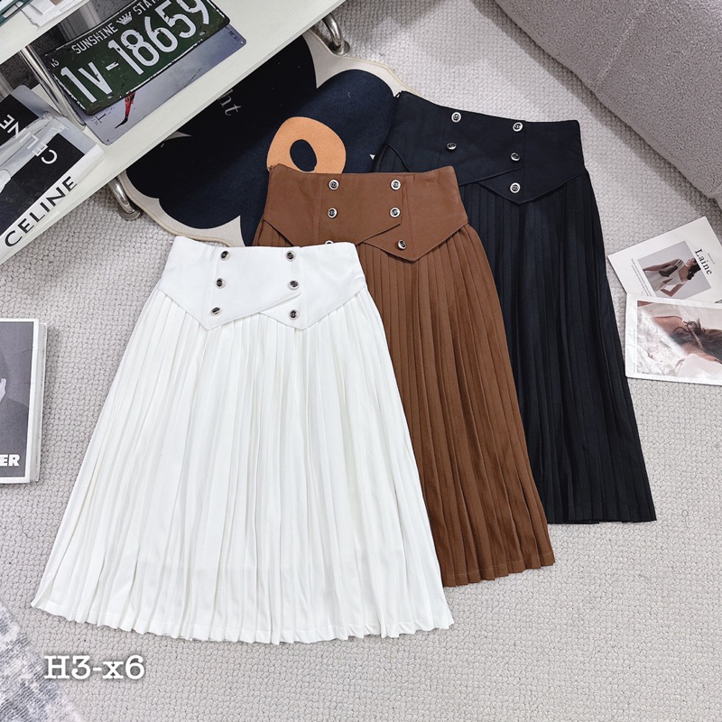 chân váy mini xếp ly dáng dài | Shopee Việt Nam