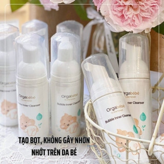 Bọt Rửa Mông Dung Dịch Vệ Sinh Hữu Cơ Orgabebe, Goongbe Hàn Quốc Cho Bé Từ Sơ Sinh