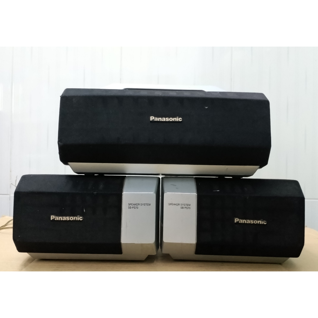 Bộ loa center Panasonic SBPC70A surround đồ cũ nghe tốt 100 ( 120W