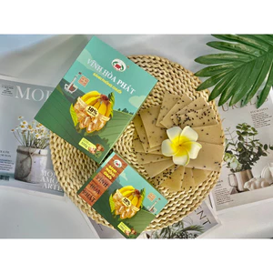 Bánh Phồng chay (Vị chuối) 250G Đặc Sản Năm Căn _ Cà Mau