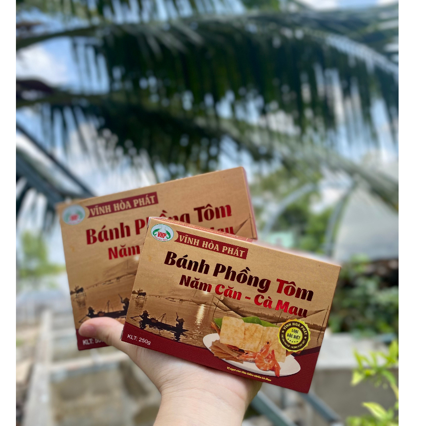 Bánh Phồng Tôm (Loại đặc biệt ) 250G  Đặc Sản Năm Căn _ Cà Mau