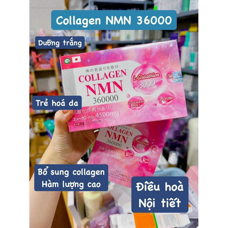 Collagen NMN 36000 của Nhật - Bí Quyết Chống Lão Hóa Toàn Diện