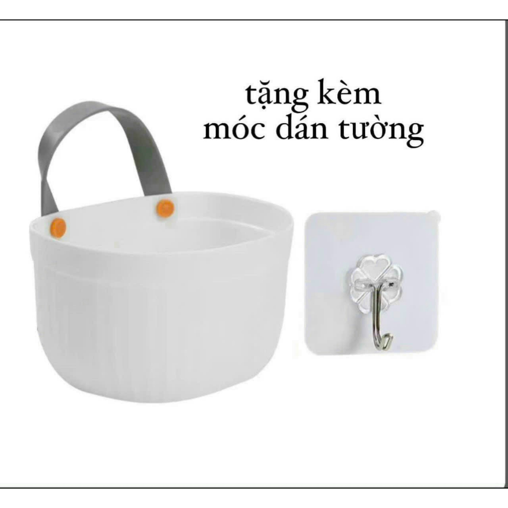 Giỏ treo tường mini tiện ích mẫu mới đựng tỏi ớt vật dụng nhỏ | Shopee ...
