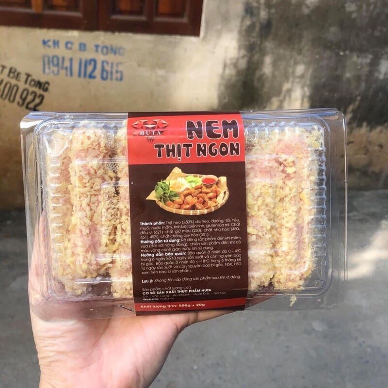Nem chua rán Hà Nội ( hộp 20c )- Hoả tốc Hà Nội | Shopee Việt Nam