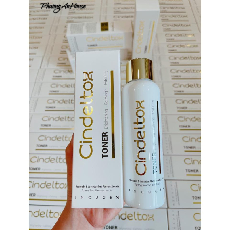 Toner men vi sinh Cindeltox Revital nước cân bằng tái tạo trắng sáng da 200ML - PHUONGANHOUSE