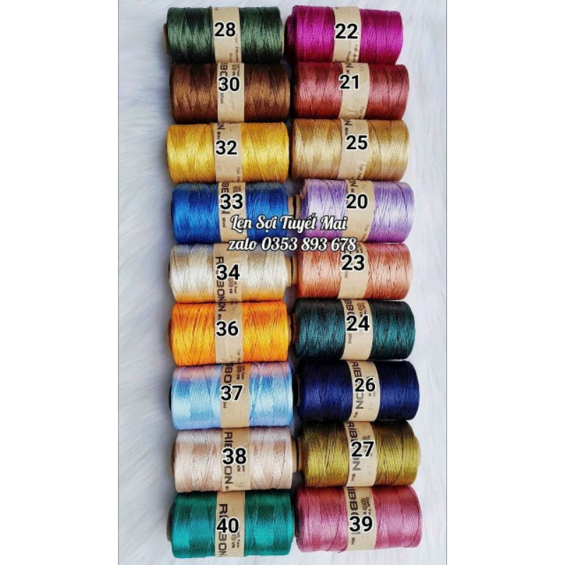 Sợi Ribon Craft Yarn Vn | Shopee Việt Nam